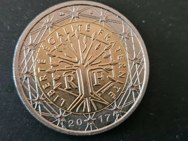 PIÈCE 2 EUROS France 2017 Arbre de Vie EUR 4,00 - PicClick FR